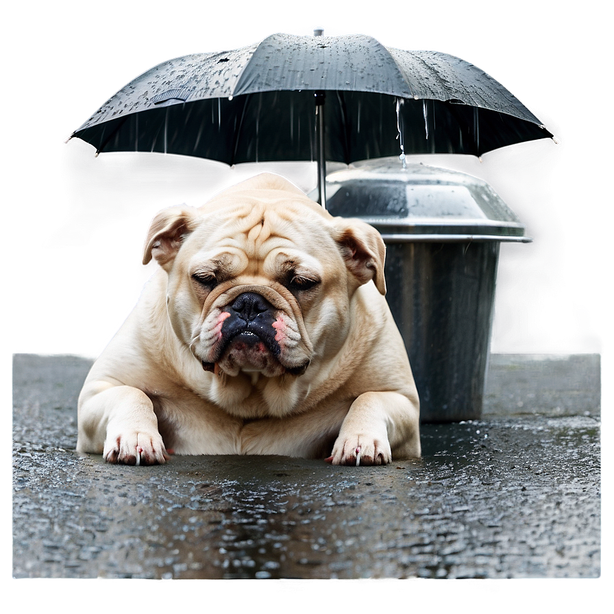 Depressed Dog In Rain Png 53 PNG Image