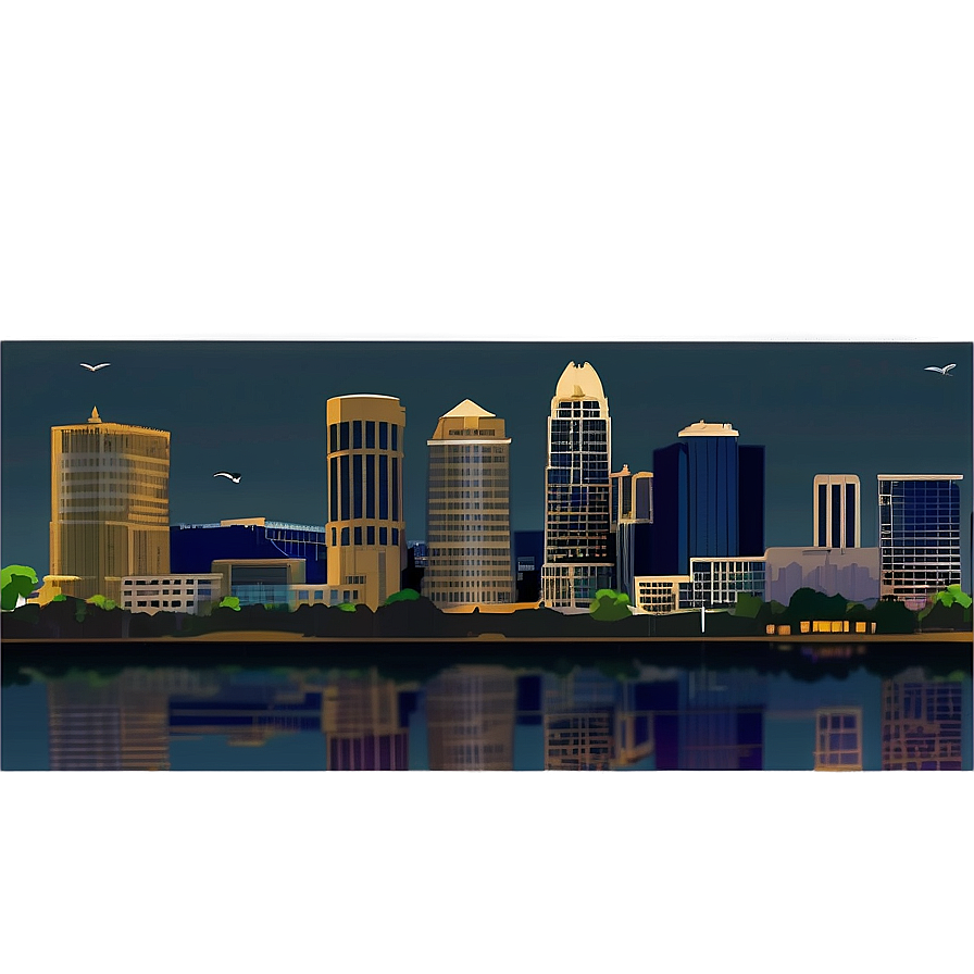 Des Moines Skyline Png Owd17 PNG Image