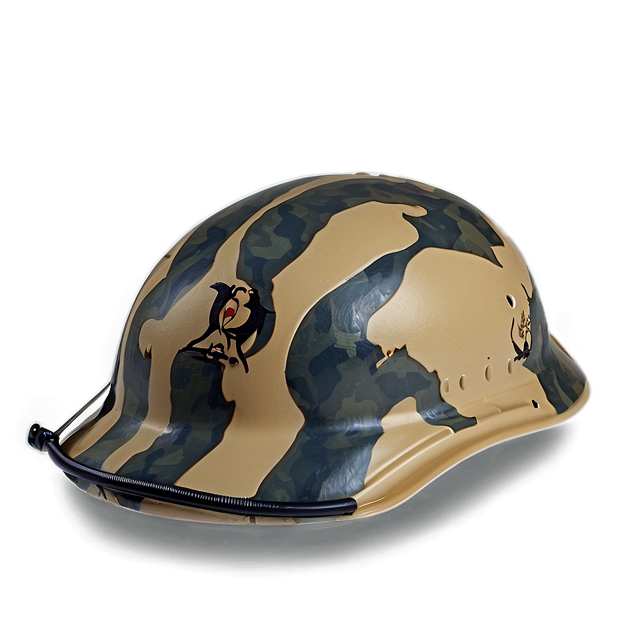 Desert Camouflage Helmet Png 06212024 PNG Image