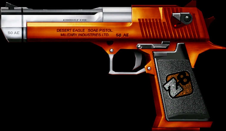 Desert Eagle50 A E Crossfire Edition PNG Image