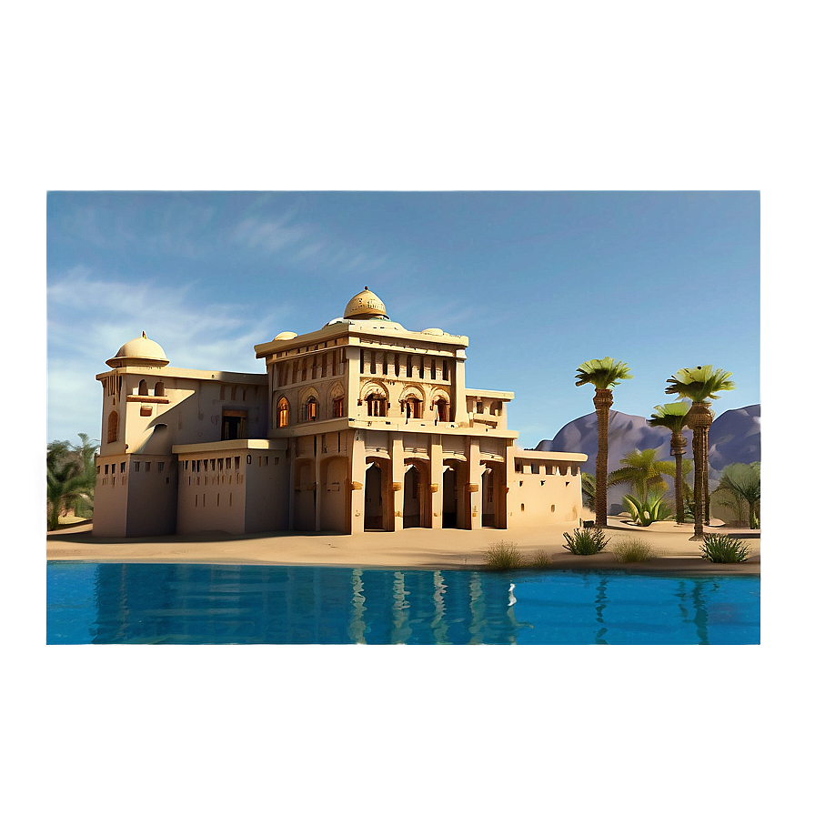 Desert Mirage Palace Png Fxi PNG Image