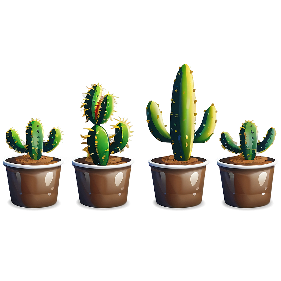 Desert Plant Clipart Png Dhk27 PNG Image