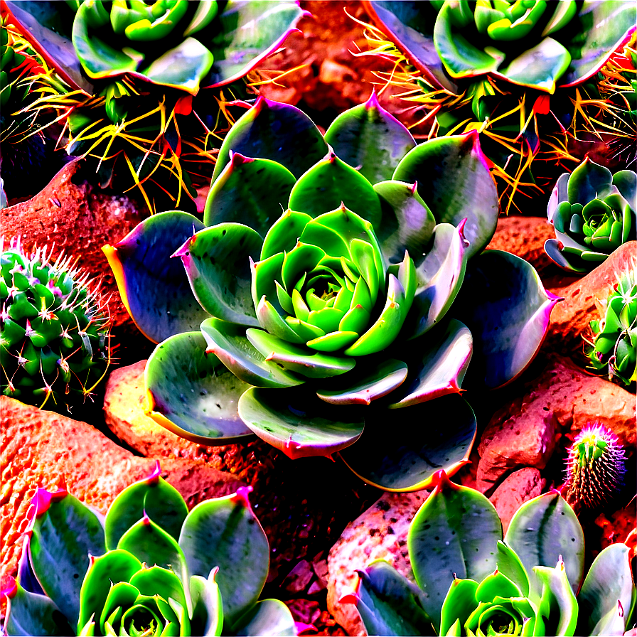 Desert Succulent Png Nca1 PNG Image