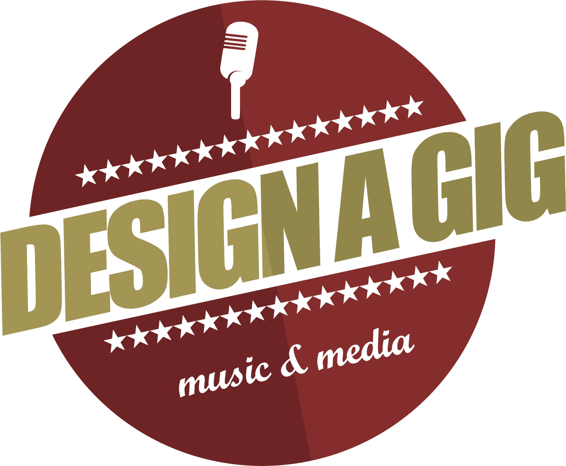 Design A Gig Music Media Logo PNG Image