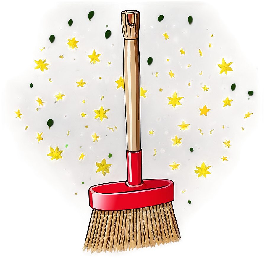 Designer Broom Png Rjk PNG Image