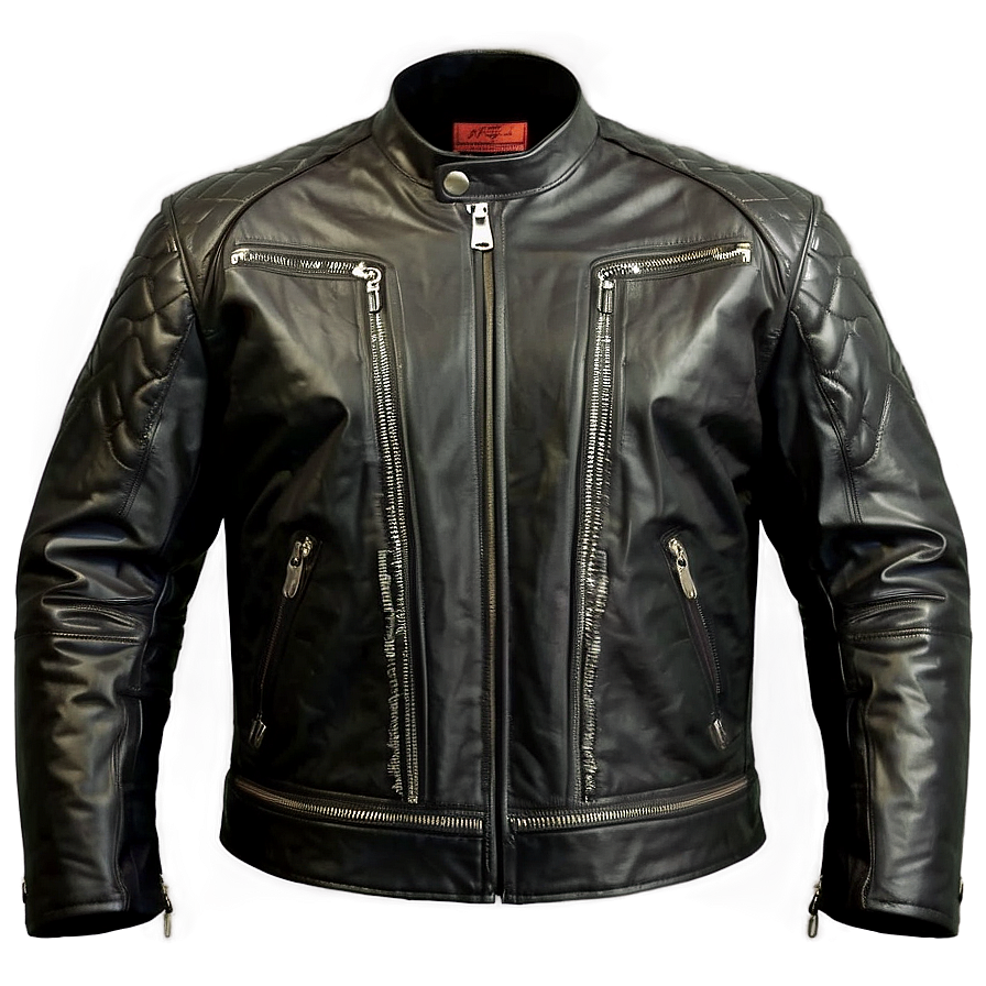 Designer Leather Jacket Png 06122024 PNG Image