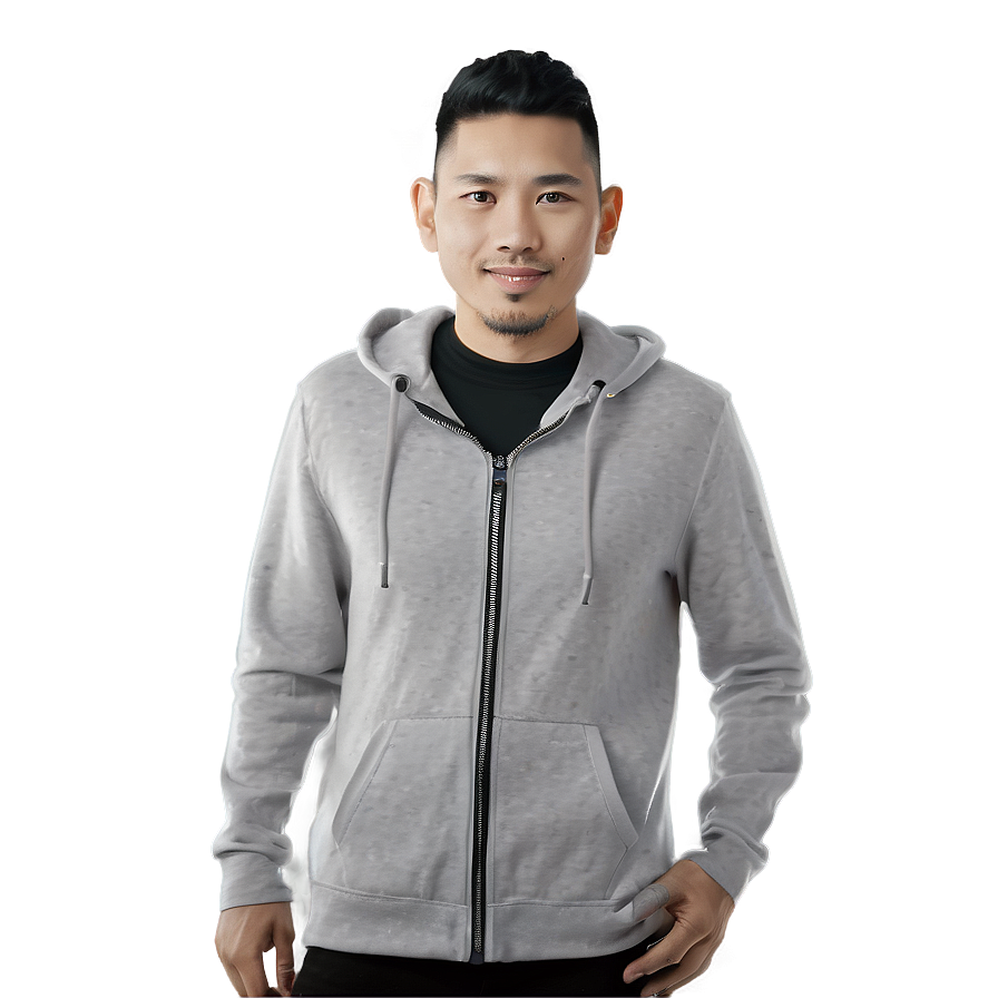 Designer Zip Up Hoodie Png Xcq67 PNG Image