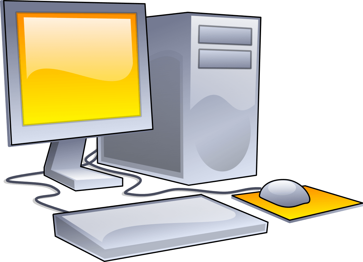 Desktop Computer Clipart PNG Image