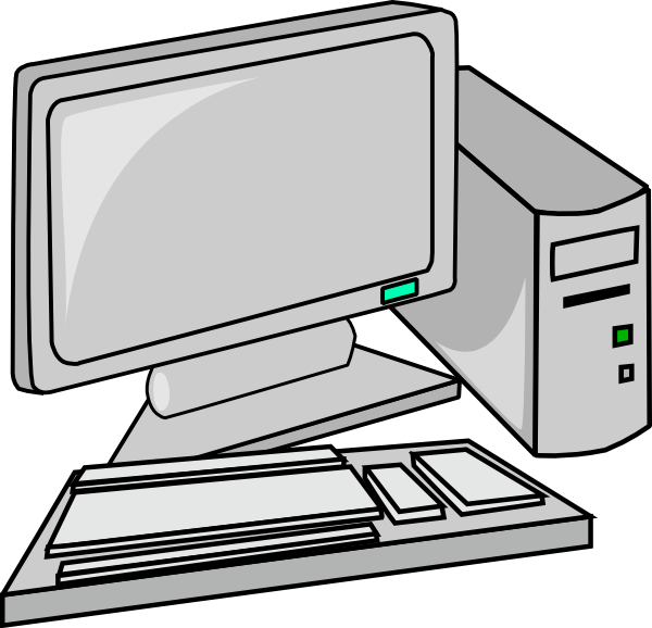 Desktop Computer Clipart PNG Image