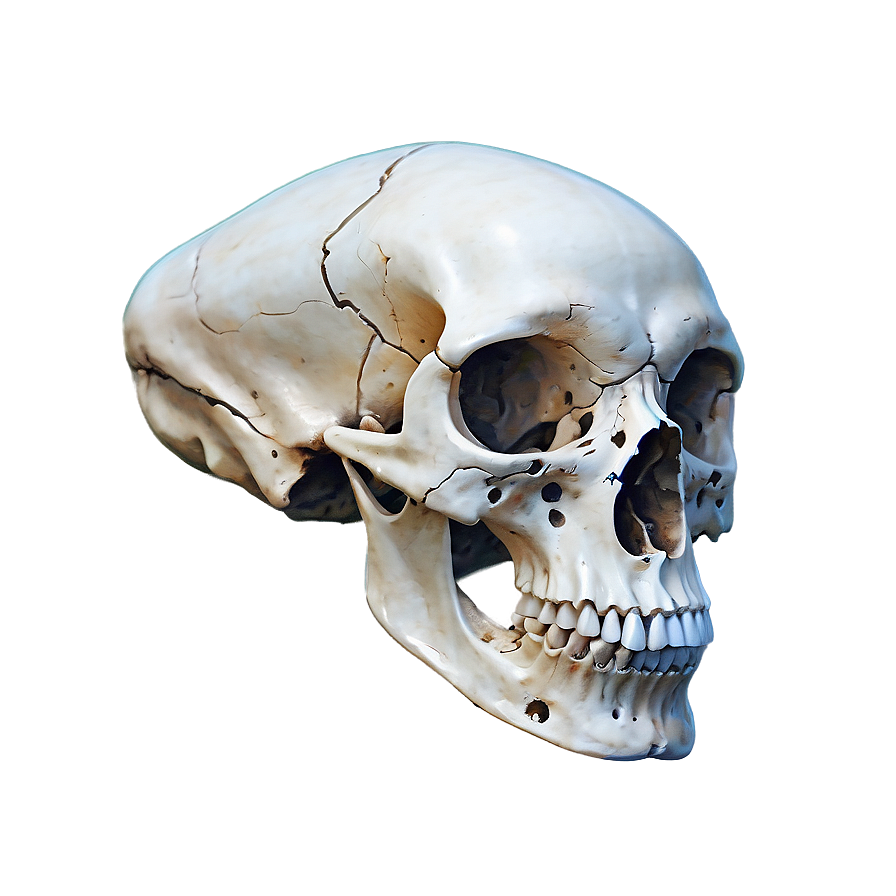 Detailed Animal Skull Drawing Png Iyw PNG Image