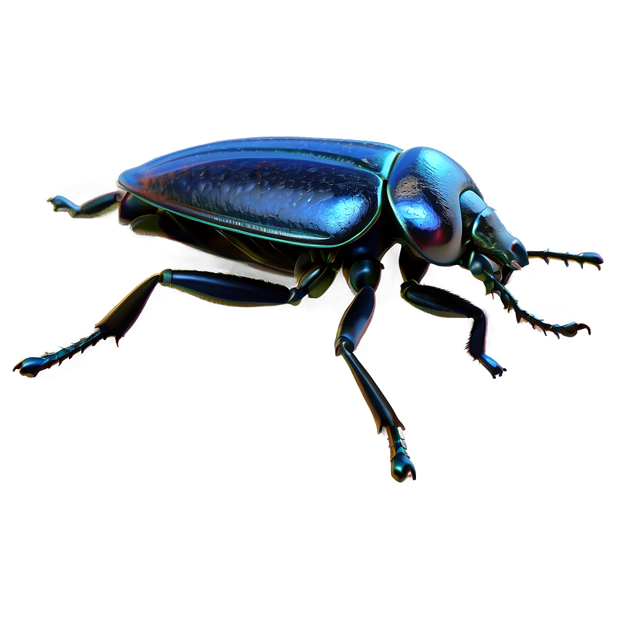 Detailed Beetle Anatomy Png Okh PNG Image