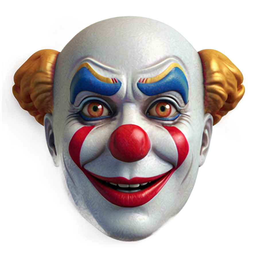 Detailed Clown Emoji Png Ycu59 PNG Image