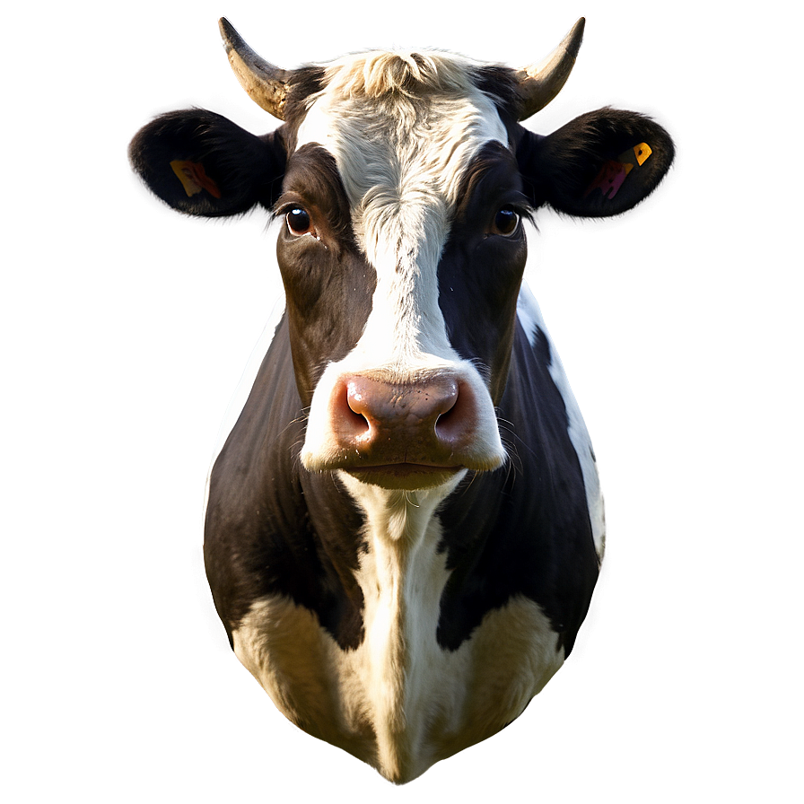 Detailed Cow Face Png Lnx17 PNG Image