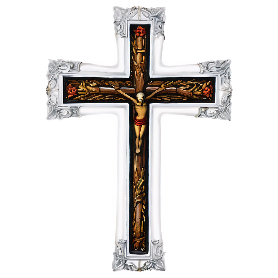 Detailed Cross Composition Png Irc PNG Image