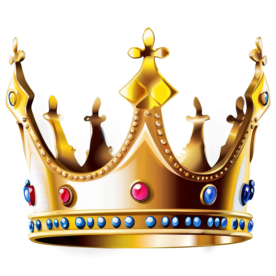 Detailed Crown Vector Png Rxy PNG Image