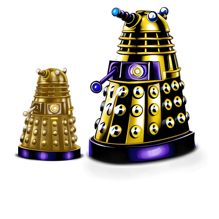 Detailed Dalek Sketch Png 27 PNG Image