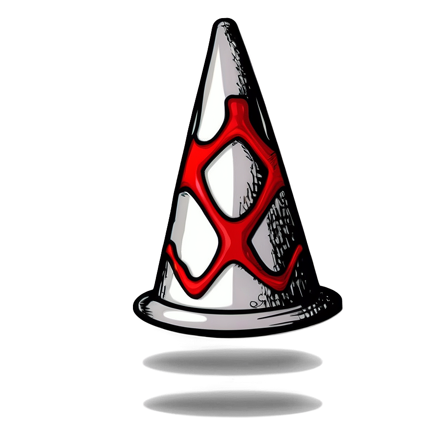 Detailed Dunce Cap Outline Png 96 PNG Image