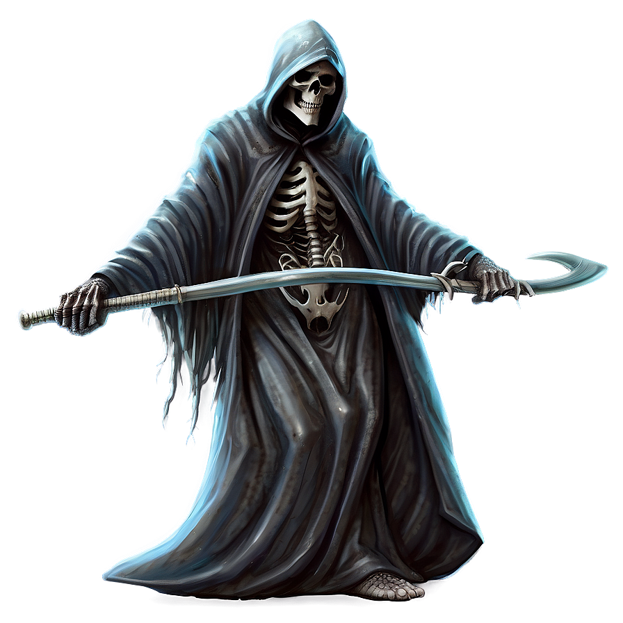 Detailed Grim Reaper Png 05062024 PNG Image