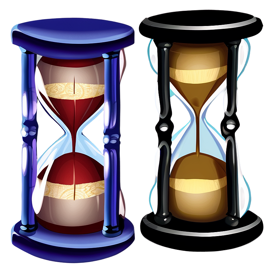 Detailed Hourglass Drawing Png 60 PNG Image