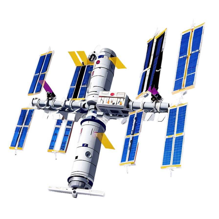 Detailed Iss Vector Art Png 06282024 PNG Image