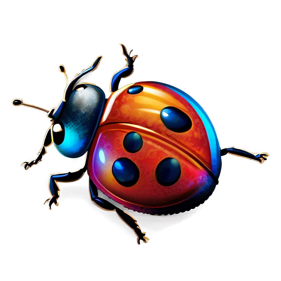 Detailed Ladybug Sketch Png Rwy PNG Image