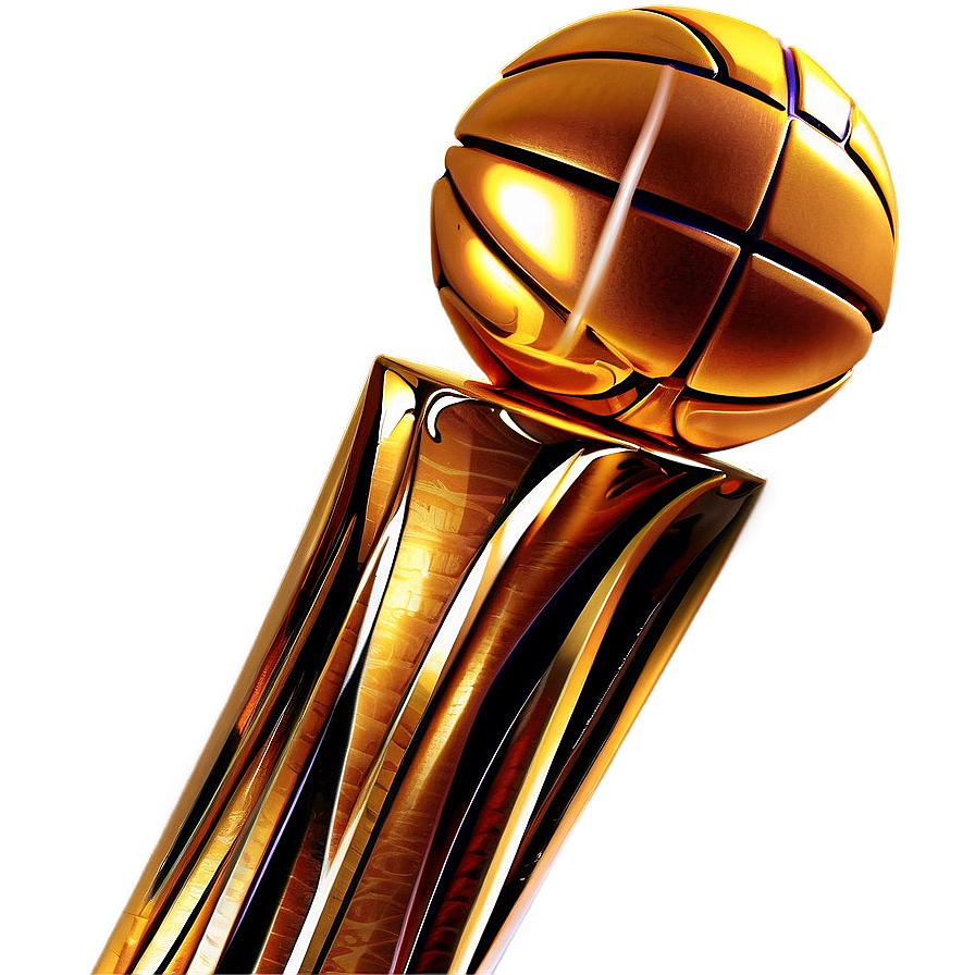 Detailed Nba Championship Trophy Png 10 PNG Image