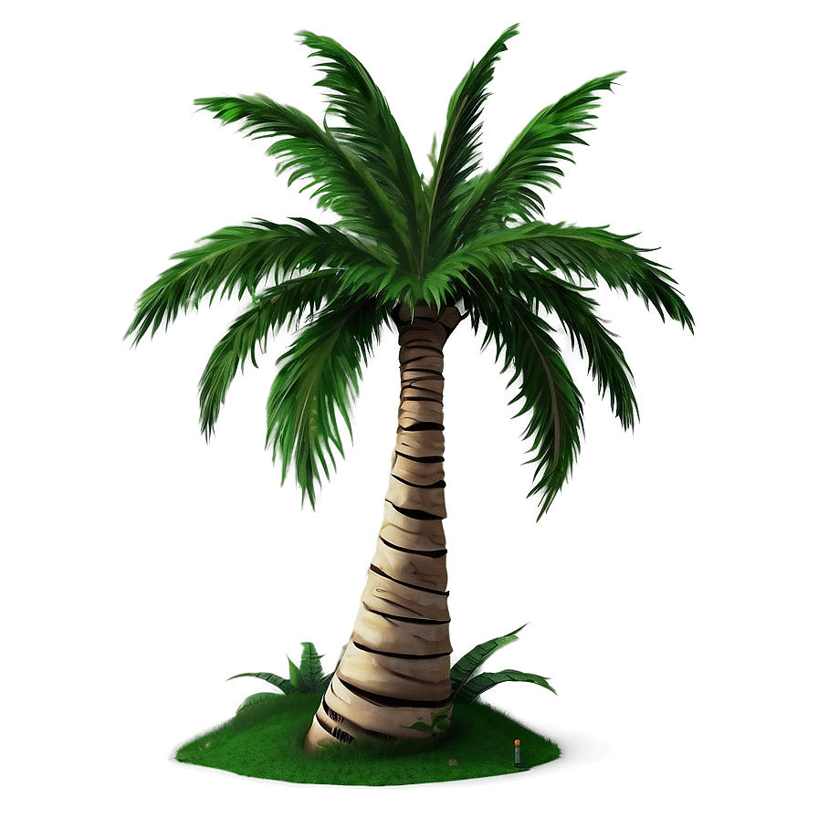 Detailed Palm Trees Png Vxh PNG Image