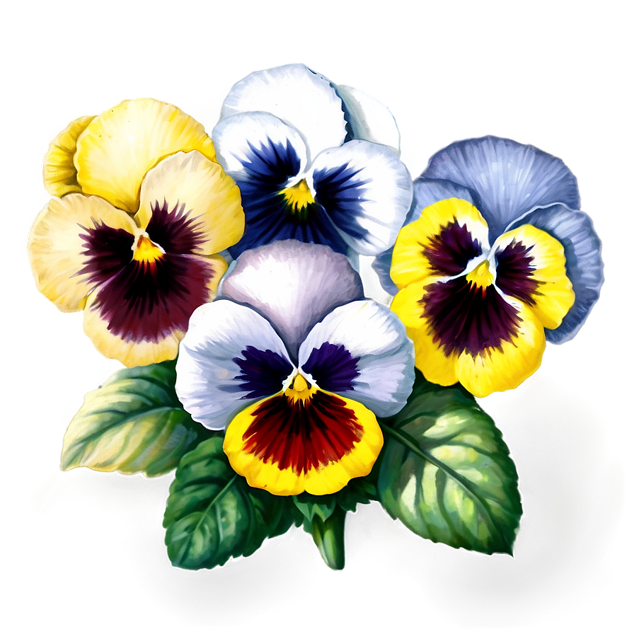 Detailed Pansy Png Rld PNG Image