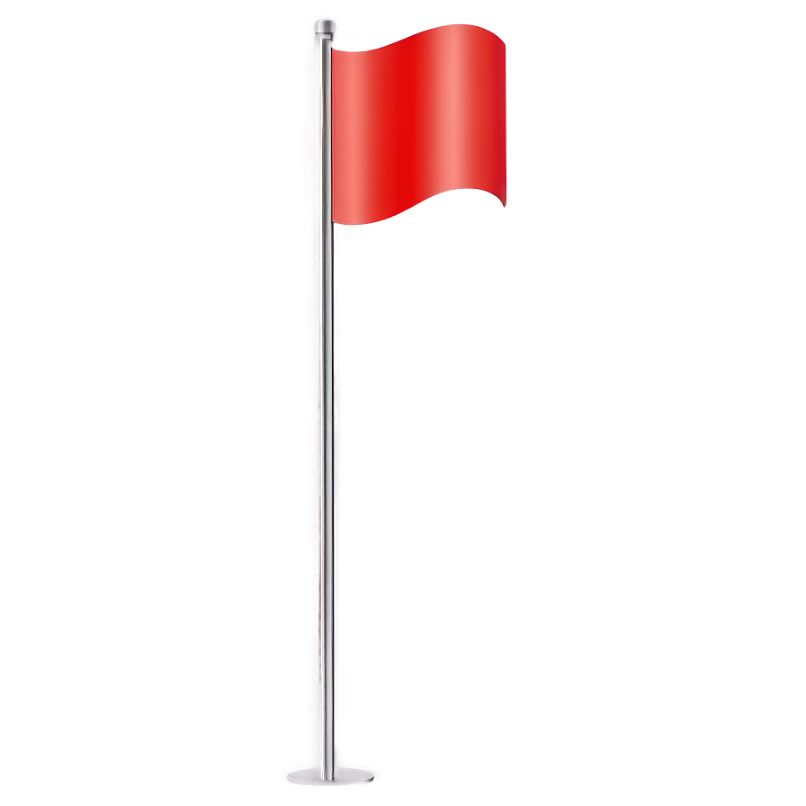 Detailed Red Flag Representation Png Mmk76 PNG Image