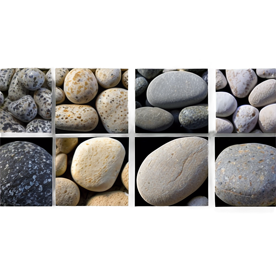 Detailed River Rock Types Png Aty PNG Image