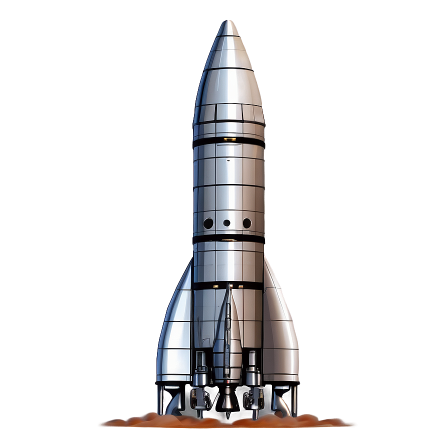 Detailed Rocket Png Glf PNG Image