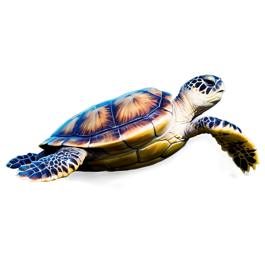 Detailed Sea Turtle Sketch Png Wml8 PNG Image