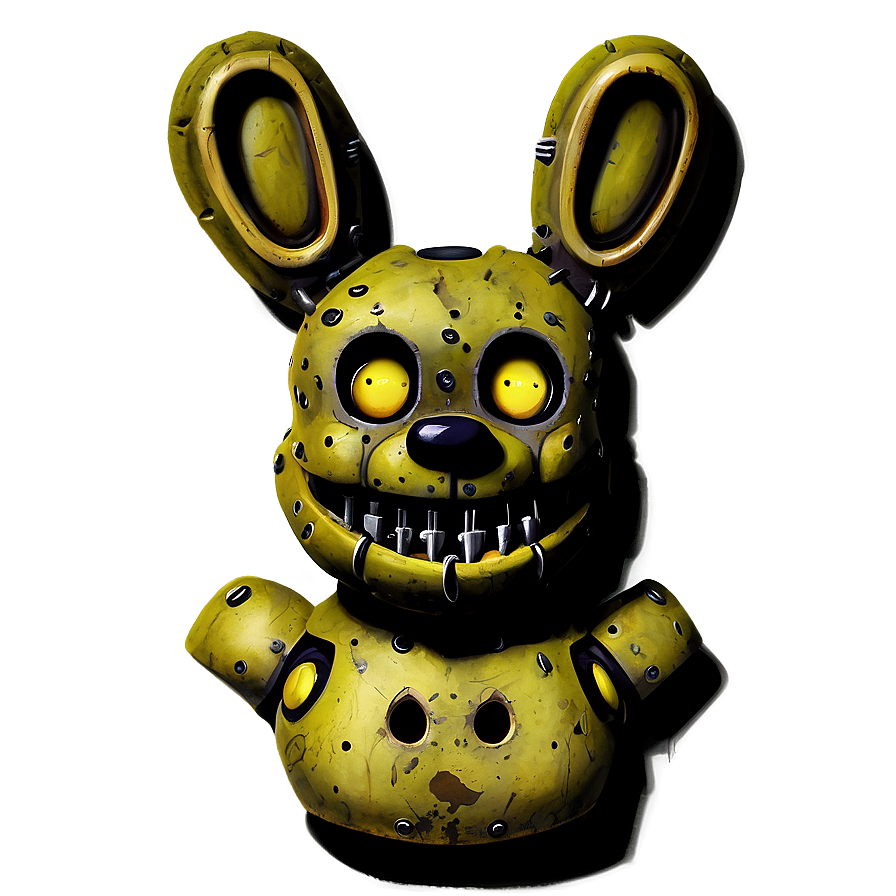 Detailed Springtrap Drawing Png 05252024 PNG Image