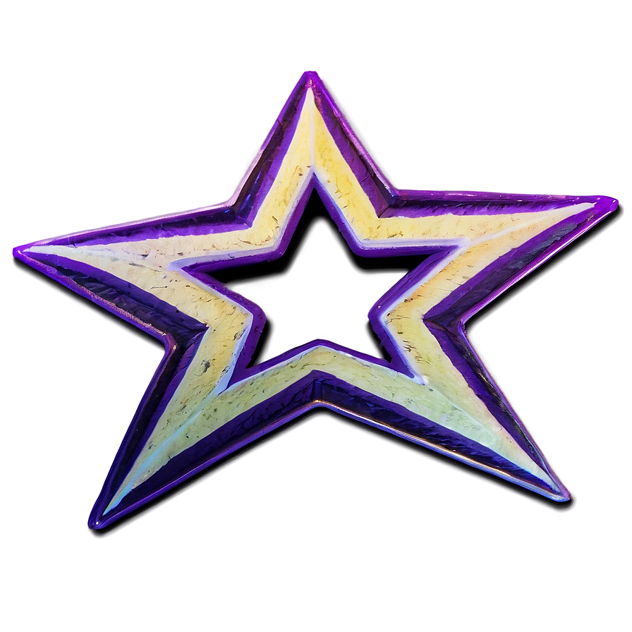 Detailed Star Outline Png Hpm79 PNG Image