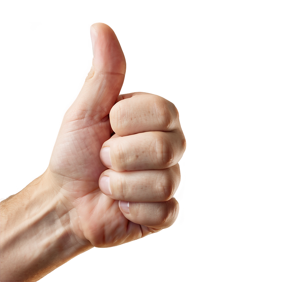 Detailed Thumbs Up Emoji Png Pwa42 PNG Image