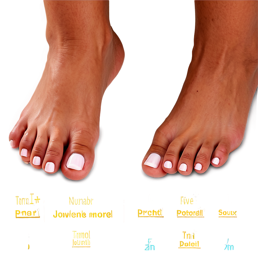 Detailed Toes Png Igp18 PNG Image