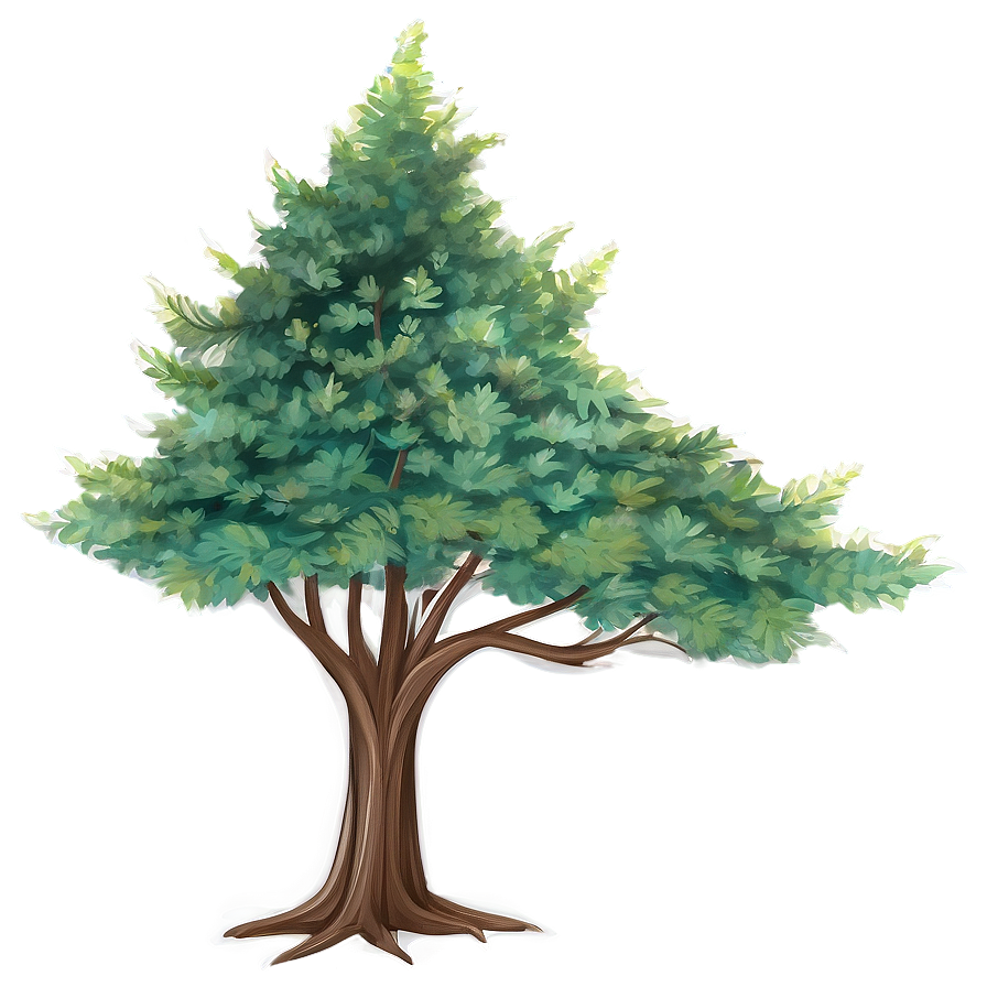 Detailed Tree Sketch Png 06122024 PNG Image