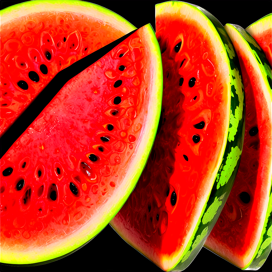 Detailed Watermelon Slice Png 06132024 PNG Image