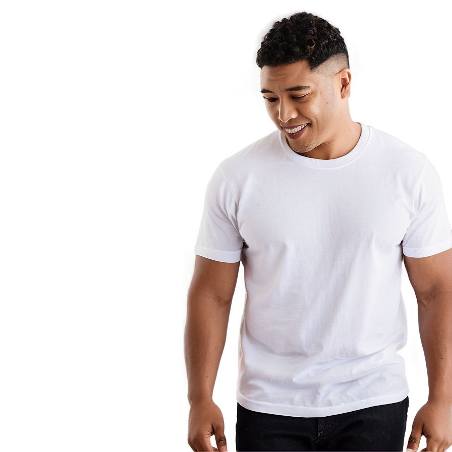 Detailed White Tee Png Nxw PNG Image