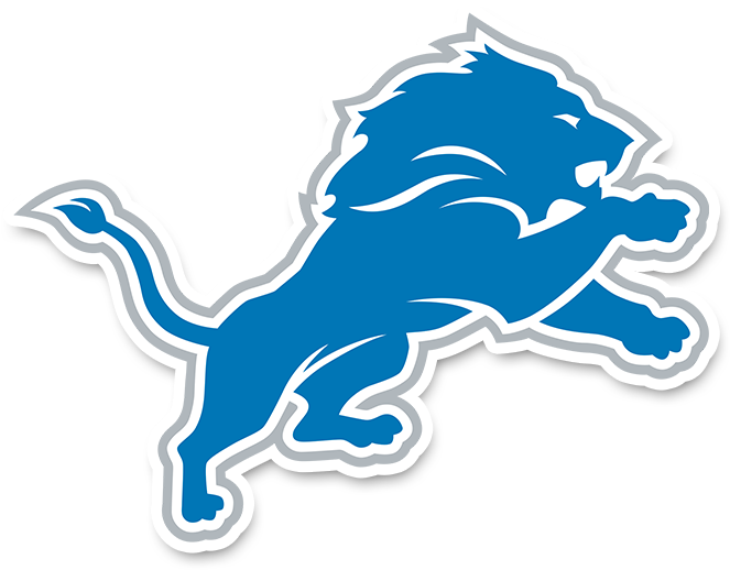 Detroit Lions Logo Graphic PNG Image