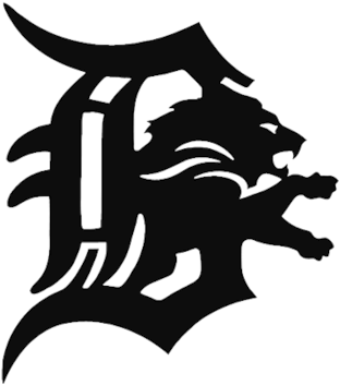 Detroit Lions Logo Outline PNG Image