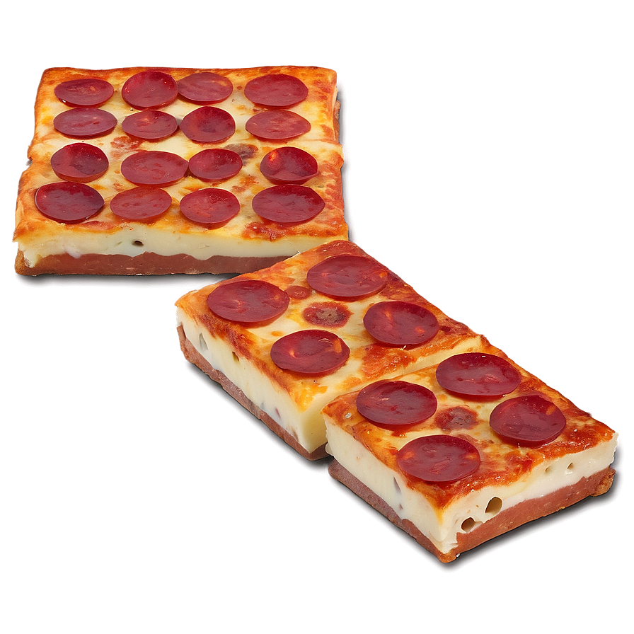 Detroit Style Pizza Png Gtl12 PNG Image