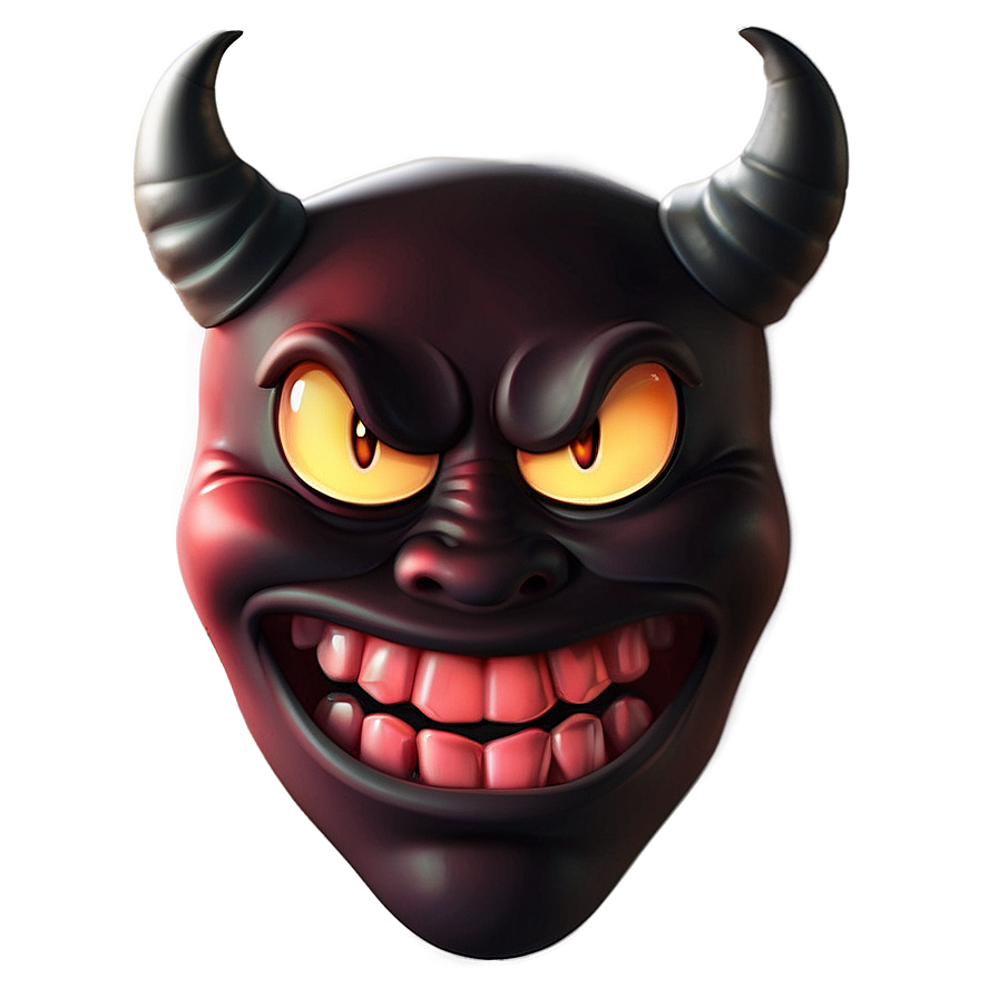 Devil Emoji Illustration Png Jrw PNG Image