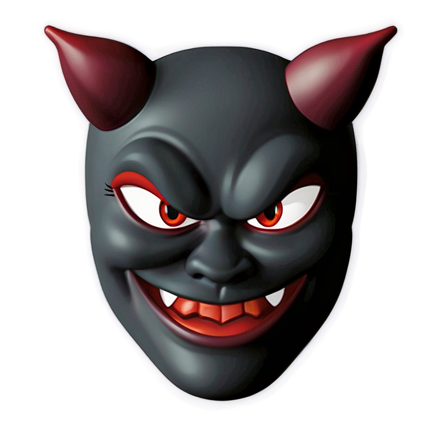 Devil Emoji Transparent Background Png 70 PNG Image