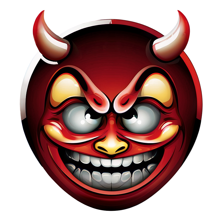 Devil Emoji Vector Png 5 PNG Image