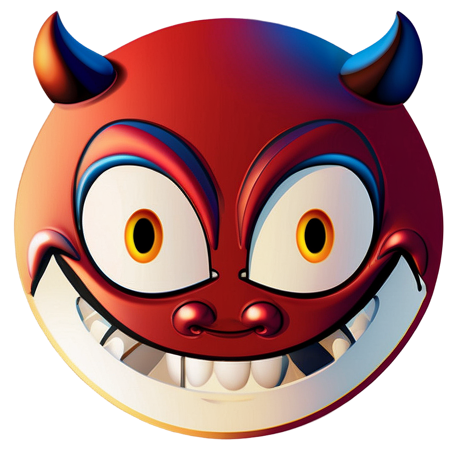 Devil Emoji Vector Png Nkh PNG Image