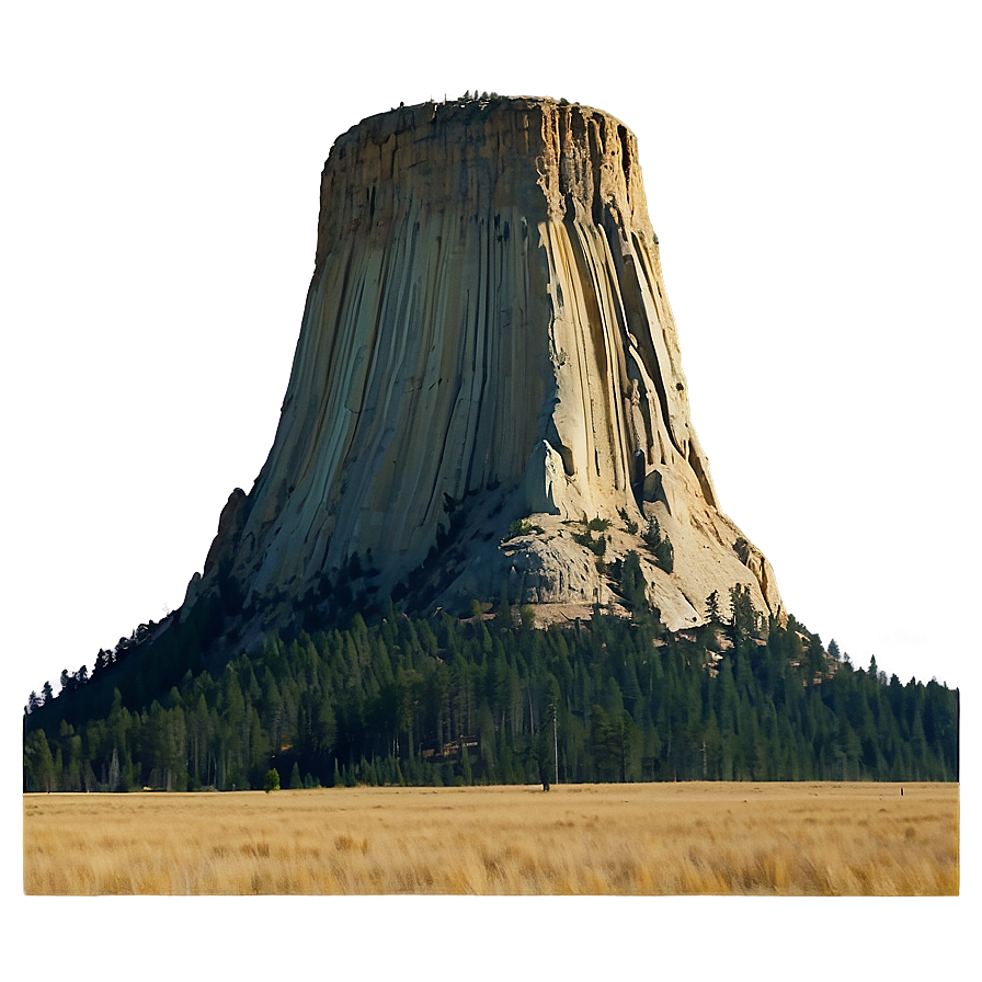 Devil's Tower Monument Wyoming Png 86 PNG Image