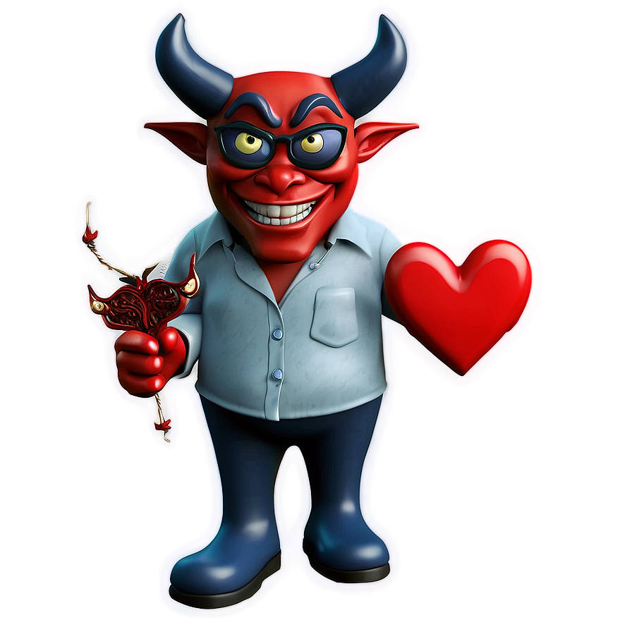 Devil With Heart Png Ufv65 PNG Image