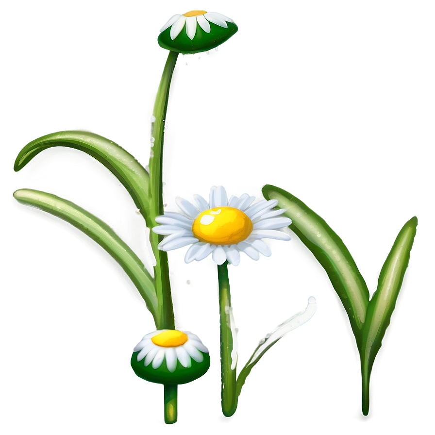 Dewy Daisy Png Unt PNG Image