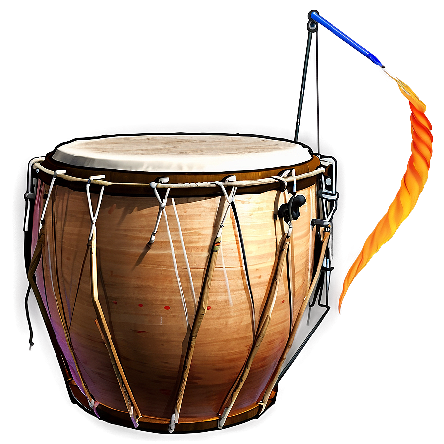 Dhol Drum Indian Png Mdf28 PNG Image